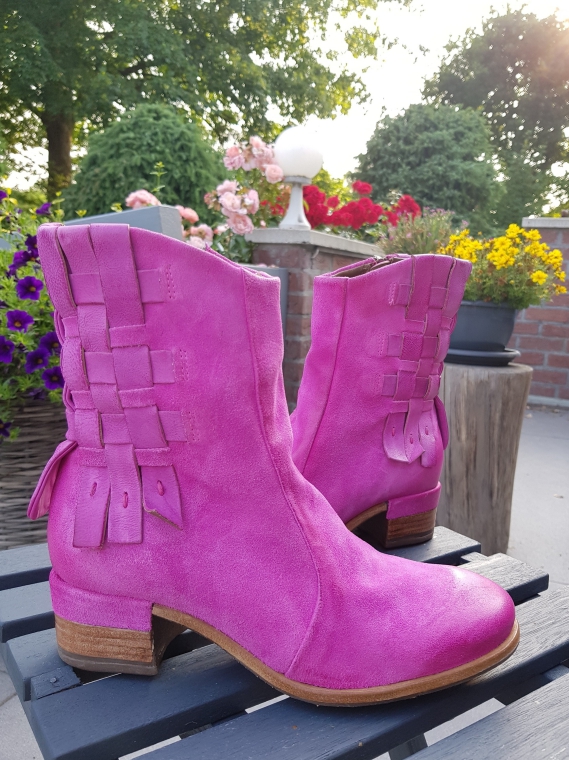 Cowboy-Boots in Pink