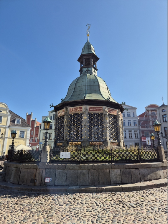 Hansestadt Wismar in Mecklenburg-Vorpommern an der Ostseeküste