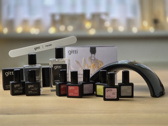 gitti plantPRO Gel-Nagellack - frei von HEMA, HPMA und Aceton