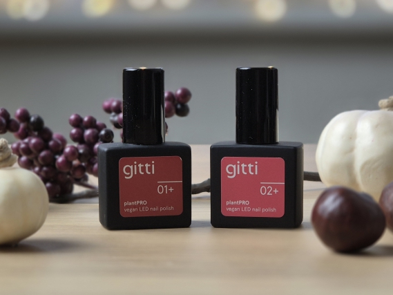 gitti plantPRO Gel-Nagellack - frei von HEMA, HPMA und Aceton