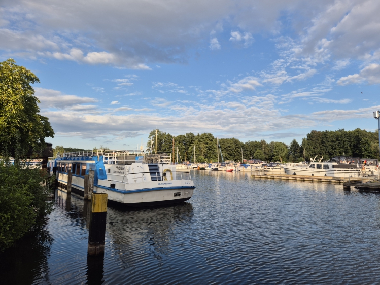 Plau am See an der Mecklenburger Seenplatte