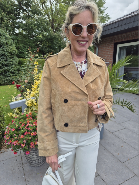 Cropped Trenchcoats Herbst Trend 2025 2026