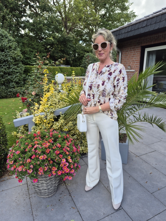 Gemusterte Bluse JEANS FRITZ