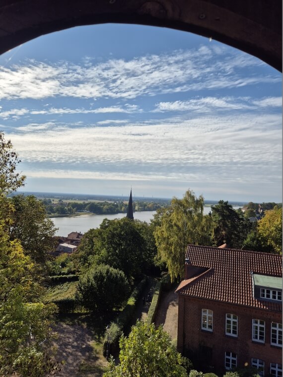 Ausblick Schlossturm Lauenburg