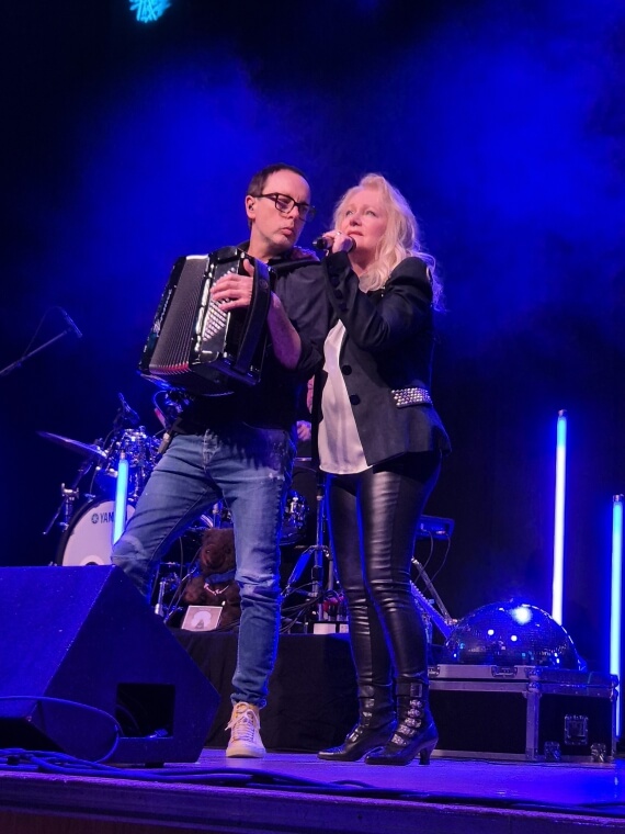 Nicole Konzert mit Band