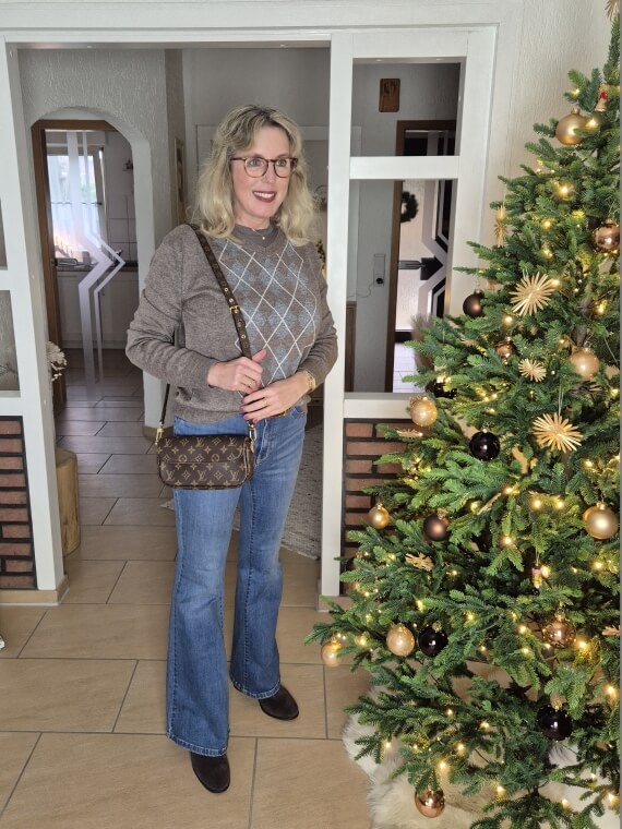 Modetrend Argyle Muster 