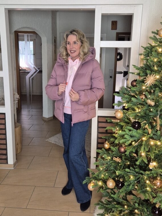 Pufferjacke hält warm