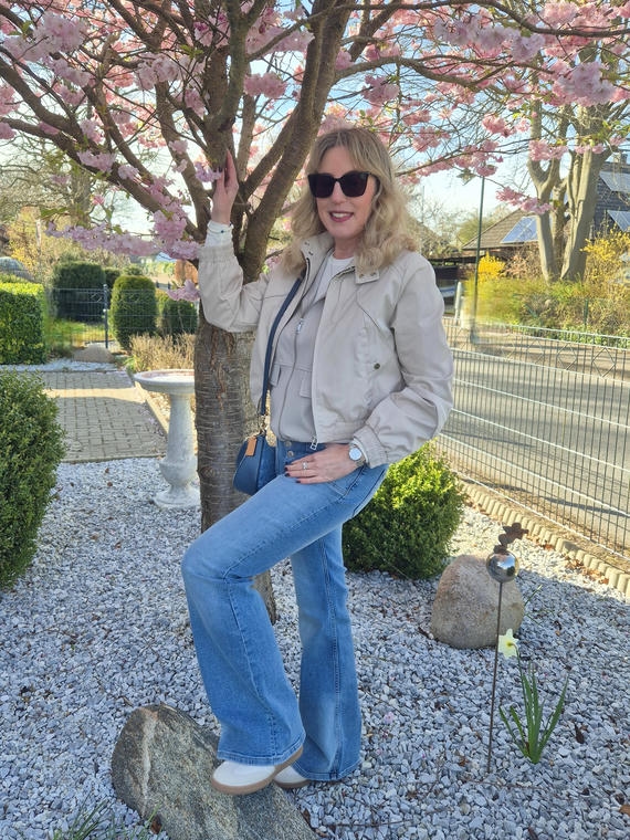 Beige Sneaker von Caprice