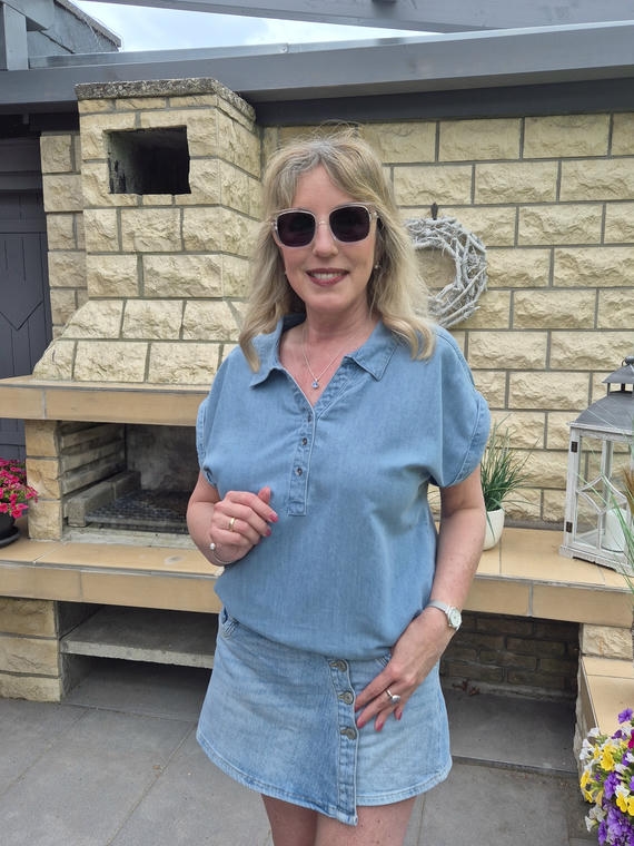 Jeans Skort - Rock und Shorts in einem vereint