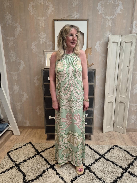 langes Kofferkleid