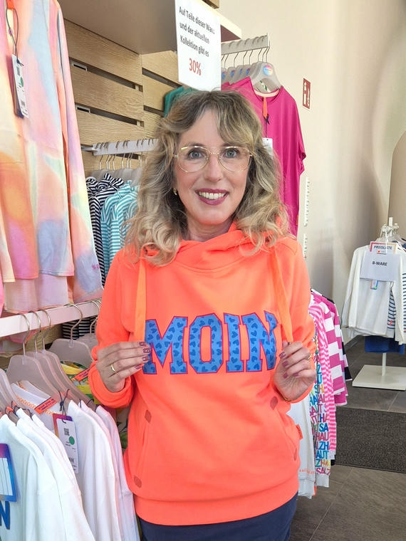 MOIN Hoodie Koralle