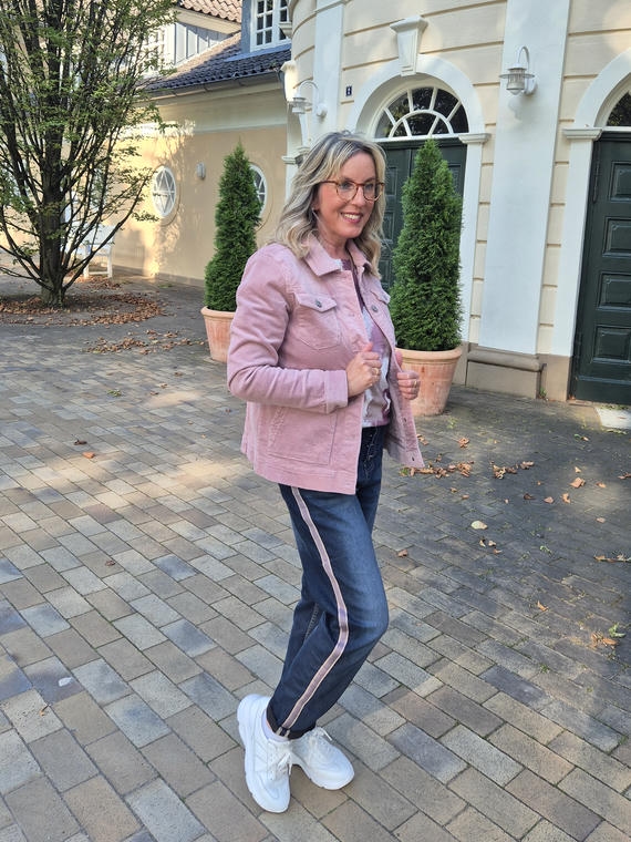 JEANS FRITZ Jeans mit Kontraststreifen 