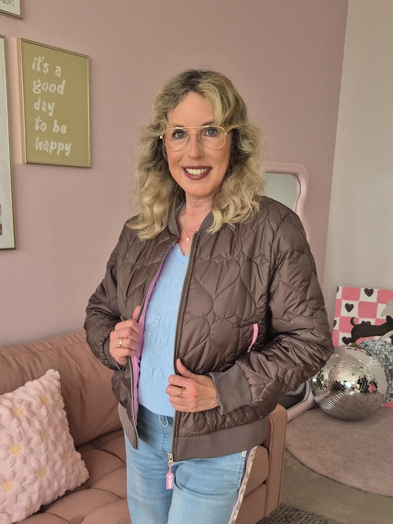Steppjacke Zwillingsherz